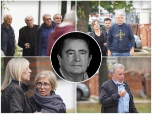 Sahranjen Lane Gutović: Glumca na vječni počinak ispratio crkveni hor FOTO VIDEO