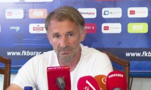 Borac oslabljen u Bijeljini: Trener Miljanović očekuje pobjedu i nova tri boda