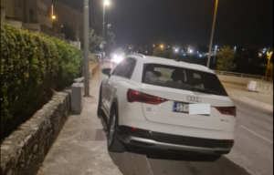 Parkirao na trotoar pa dobio poruku: Splićani pokazali gdje je parking FOTO