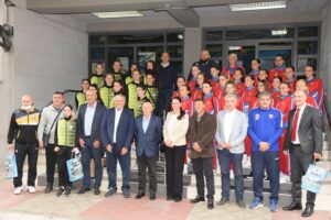 Prijem kod gradonačelnika Jagodine: Finale Svesrpskog kupa između klubova Srbije i Srpske