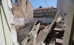 Drama, na sreću, bez ljudskih žrtava: Urušio se dio zgrade u centru grada