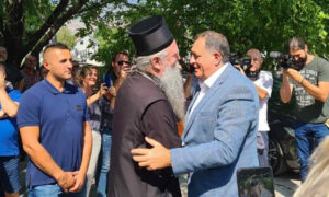 Sastanak u manastiru Ždrebaonik kod Danilovgrada: Dodik sa mitropolitom Joanikijem