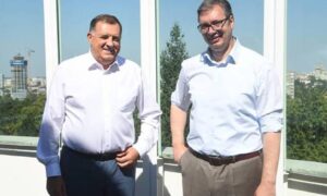 Sastali se Dodik i Vučić: Završen dogovor o izgradnji memorijalnog centra u Donjoj Gradini