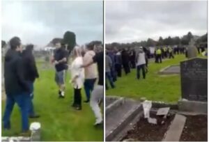 Napadači potegli noževe: Masovna tuča izbila na sahrani VIDEO