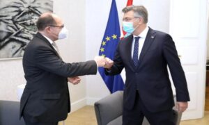 Sastanak Šmita i Plenkovića: Razgovarali o procesu izborne reforme u BiH