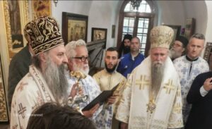 U Cetinjskom manastiru ustoličen mitropolit Joanikije VIDEO