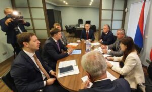 Sastanak u Sankt Peterburgu: Višković sa predstavnicima Gasproma i Biokada