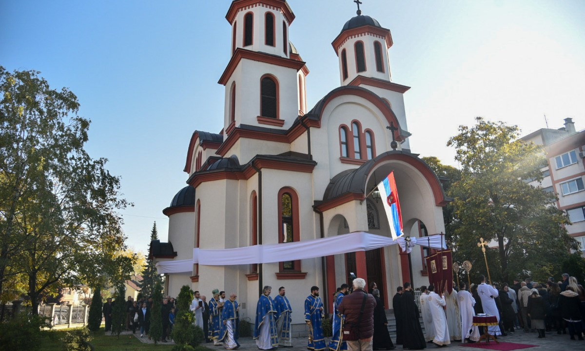 U Banjaluci osveštan hram Uspenja Presvete Bogorodice