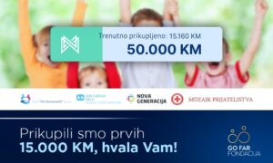 Koracima za humanost do cilja: GO FAR Fondacija donira prvih 15.000 KM