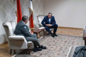 Dodik poslije sastanka sa Placerom: Veoma značajna uloga EUFOR-a u BiH