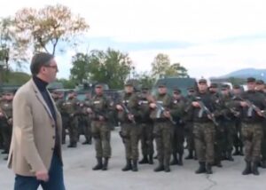 Lider Srbije izvršio smotru Žandarmerije: Čuvaćemo mir i stabilnost po svaku cijenu FOTO VIDEO