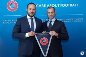 Vico Zeljković kod predsjednika UEFA-e: O novim idejama i projektima fudbala u BiH