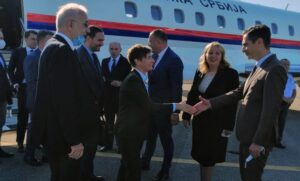 Premijerka Srbije doputovala u BiH: Ana Brnabić se sastala sa Avdalovićem