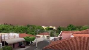Za samo 20 minuta nastale velike štete: Pješčana oluja prekrila dijelove Brazila VIDEO