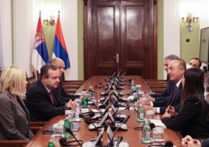 “Odnosi Srbije i Turske na visokom nivou”: Dačić se sastao sa Čavašogluom