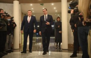 Vučić o mogućem hapšenju predsjednika Srpske: Plašim se da postoje razne ideje