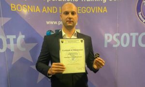 Inspektor MUP-a RS postigao dobar uspjeh: Dragan Trivanović najbolji na UN obuci