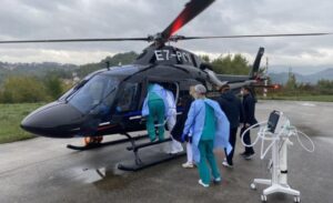 Profesionalizam Helikopterskog servisa: Trudnica iz Trebinja transportovana u UKC Srpske
