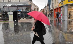 Očekuju se obilnije padavine: Oblačno vrijeme sa kišom tokom većeg dijela dana