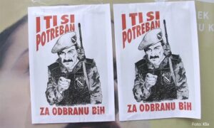 U Sarajevu osvanuli plakati sa ratnohuškačkim porukama: ”I ti si potreban za odbranu BiH“