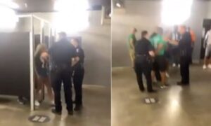 Šok scena: Navijači privedeni zbog seksa na stadionu VIDEO