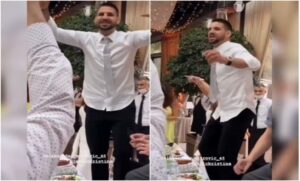 Kada je Mitrović ušao u restoran, nastala je “ludnica”: Gosti poveli specijalu pjesmu VIDEO