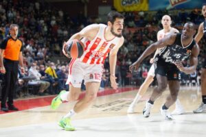 Beograđani nametnuli svoj ritam: Košarkaši Crvene zvezde savladali Asvel