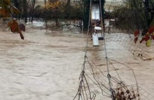 Voda odnijela tri viseća mosta kod Konjica: Stanovništvo u strahu VIDEO