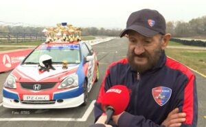 Milan Stojnić na auto-trkama i u sedmoj deceniji života VIDEO