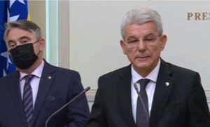 Komšić i Džaferović u Podgorici o izmjenama Izbornog zakona u BiH: Doći će do novog političkog konflikta