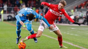 Napoli poražen u Moskvi: Sabolev odveo fudbalere Spartaka na “čelo tabele”