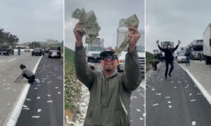 Policija traži da vrate novac: Očevici progovorili o rasutim novčanicama po putu FOTO/VIDEO