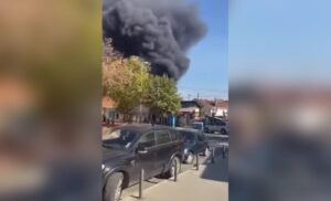 Pričinjena materijalna šteta: Izgorjele dvije kancelarije i lokal brze hrane