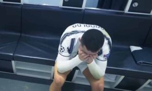 Procurio snimak! Ronaldo plače u svlačionici nakon ispadanja iz Lige šampiona VIDEO
