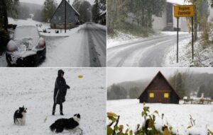 Zabijelile se staze u mnogim krajevima: Pao prvi snijeg kod komšija FOTO