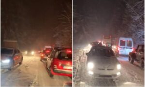 Nikuda bez zimske opreme: Na ovim putevima je otežan saobraćaj zbog snijega