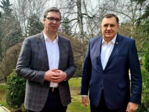 Vučić o sastanku sa Dodikom: Mislim da je važno da se spuste tenzije