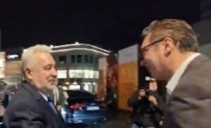 “Dobro došli dragi prijatelji”: Vučić sa Krivokapićem i Ramom obišao Kulu Beograd VIDEO