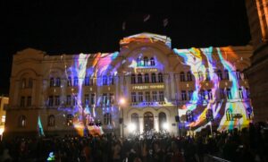 Svečano: Spektakularnom projekcijom započela rođendanska proslava Gradske uprave u Banjaluci
