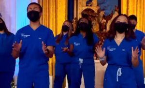 Specijalno za predsjednički par: Ples medicinskih sestara u Bijeloj kući “obišao svijet” VIDEO