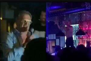Zdravko Mamić napravio “lom” u mostarskom noćnom klubu: Polugol pjevao i plesao na šanku VIDEO