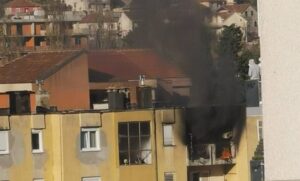 Gorio stan u Trebinju: Dječak završio u bolnici jer se nagutao dima