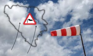 Upozorenje građanima: Zbog jakog vjetra narandžasti meteoalarm upaljen za BiH