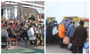 Januarska svakodnevnica u Banjaluci: Puni kafići s jedne i pune javne kuhinje s druge strane