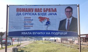 Hvala Vučiću na podršci: Postavljeni bolbordi zahvalnosti predsjedniku Srbije FOTO