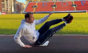 Na zvižduke odgovorio snimkom treninga: Stanivukovićevo opuštanje na Gradskom stadionu