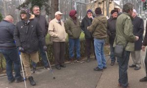 Nezadovoljni borci se okupili ispred Skupštine: Najavili proteste 1. februara