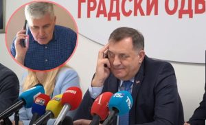 Ovaj poziv nije mogao da odbije: Dodik prekinuo konferenciju za medije da bi se javio Čoviću VIDEO