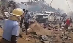 Velika eksplozija u Gani: Ima mrtvih, uništene stotine zgrada VIDEO