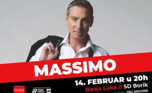 Pjeva za Dan zaljubljenih: Počela prodaja ulaznica za Massimov koncert u Banjaluci